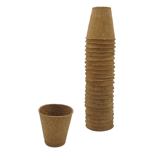 Biopotjes 6 cm set 24 stuks - afbeelding 1