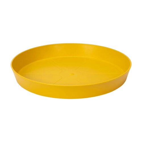 Elho loft urban saucer round 21 ochre