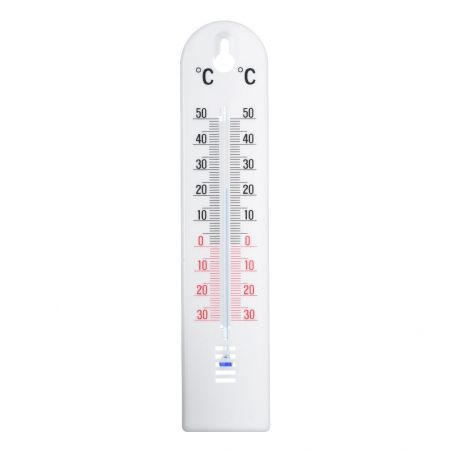 Nature thermometer plastic wit - afbeelding 1