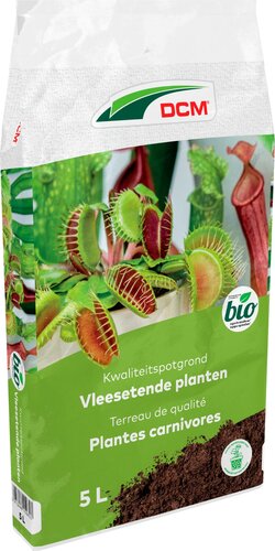 DCM potgrond vleesetende planten 5 liter